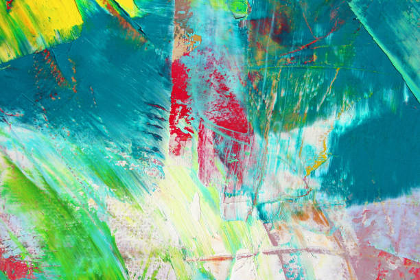 istock abstract painting as background. 1064888158