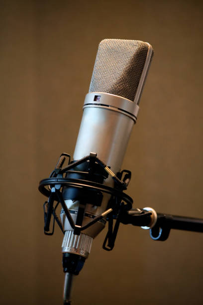istock classic type of musical studio microphone 1064895846