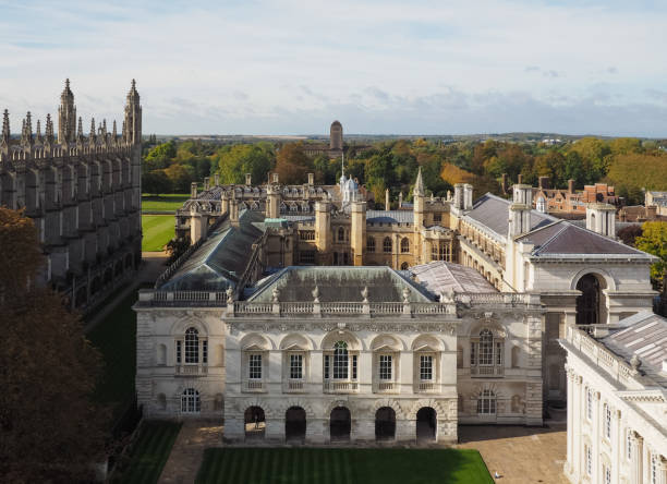 istock Aerial view of Cambridge 1064896296