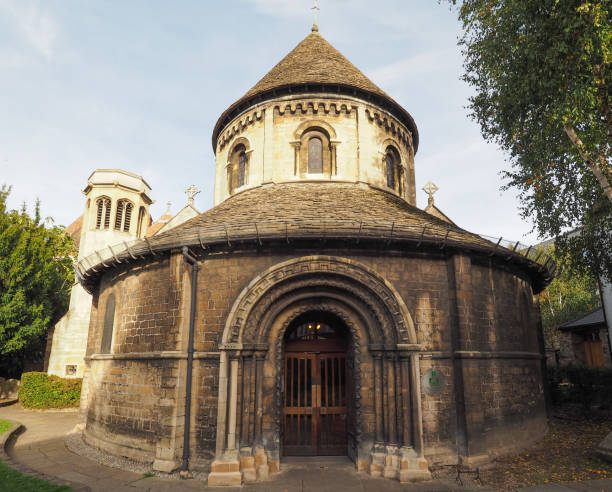 istock Round Church in Cambridge 1064896368