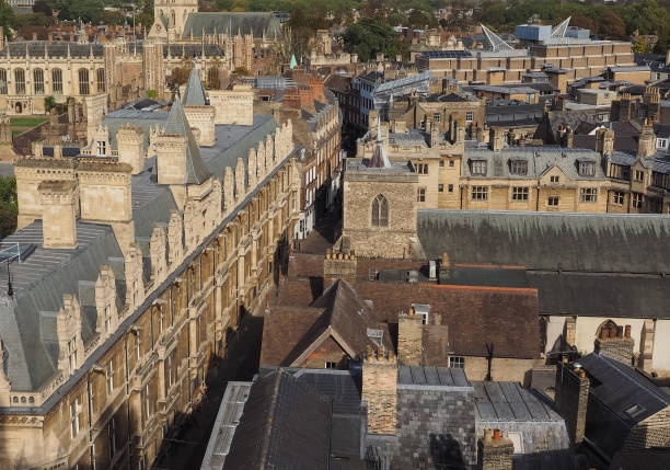 istock Aerial view of Cambridge 1064896494