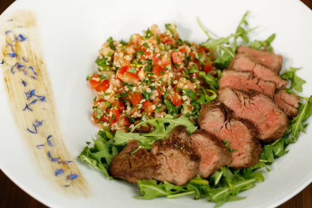 istock Delicious beef meat with vegetables 1064904578