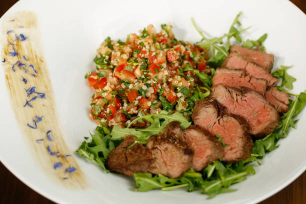 istock Delicious beef meat with vegetables 1064904588