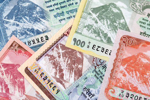 istock Nepalese money a background 1064906778