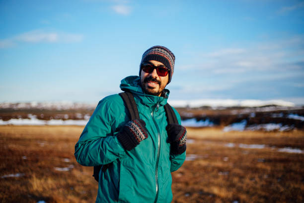 istock Man hiking in iceland 1064911986