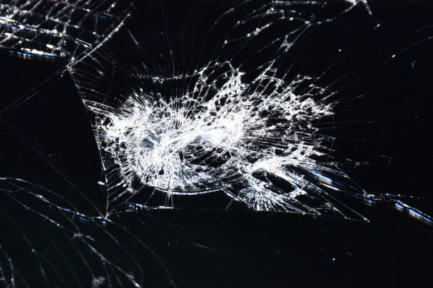 istock Broken screen of smartphone or other devices 1064913680