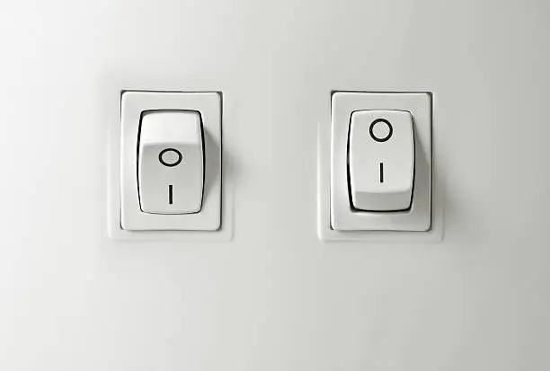 Photo of Switch on / off button