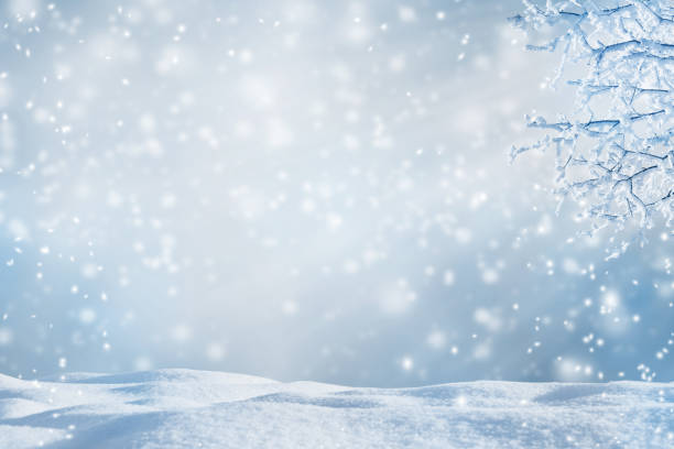 istock idyllic snowy winter landscape 1064921888