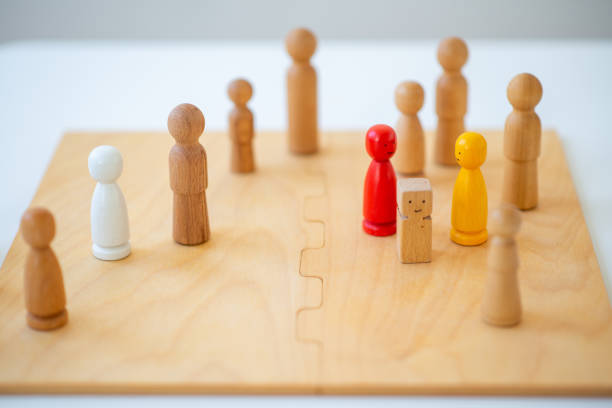 wooden systemic board for psychotherapy