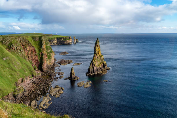 istock The scenic cliffs and stacks of Duncansby Head, Caithness, Scotland. 1064928112