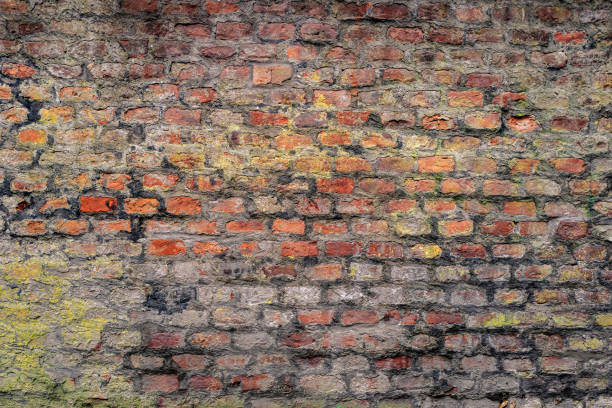 istock Abstract background texture of old rough brick wall 1064928670