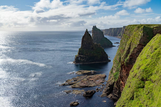 istock The scenic cliffs and stacks of Duncansby Head, Caithness, Scotland. 1064932178