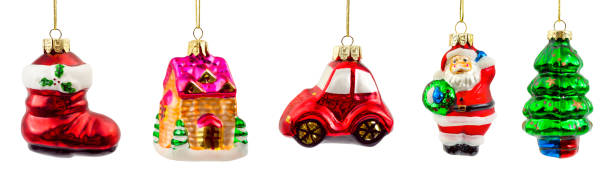 istock Set of christmas decorations 1064936212