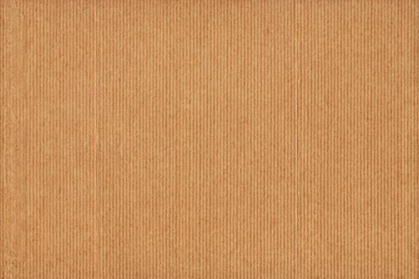 istock Recycle Brown Striped Paper Rough Grunge Texture Sample 1064946076