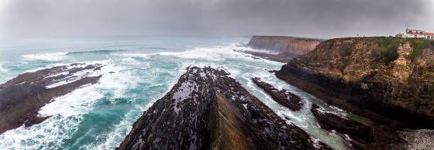 istock Panorama of cliffs and rocks 1064948286