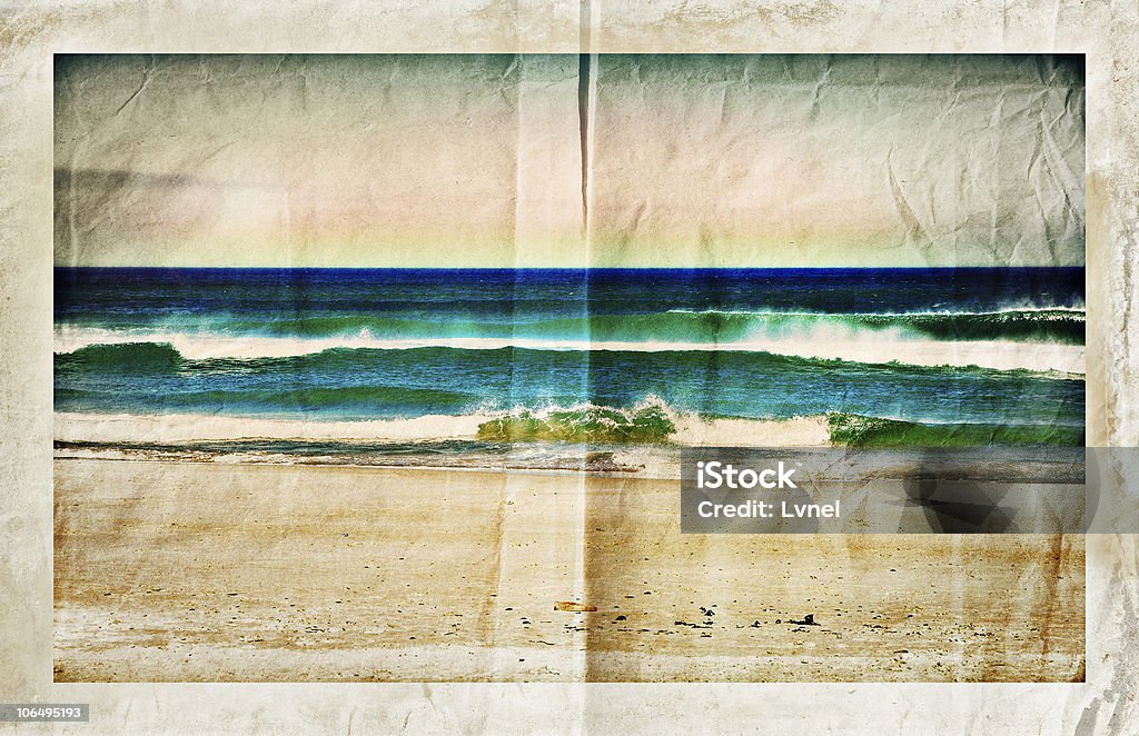 grunge antigo mar - Royalty-free Abstrato Foto de stock