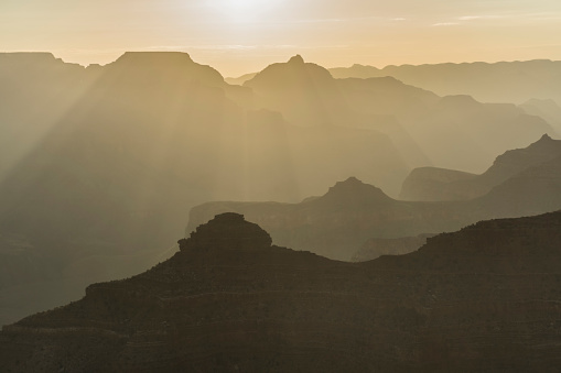 Sunrise from the South Rim of Grand Canyon National Park (Arizona)