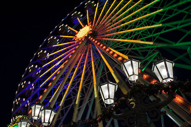 istock Ferris wheel on the Christmas Market. 106495471