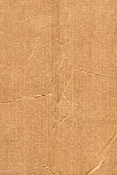 istock Recycle Brown Corrugated Cardboard Rough Crumpled Grunge Texture Sample 1064956964