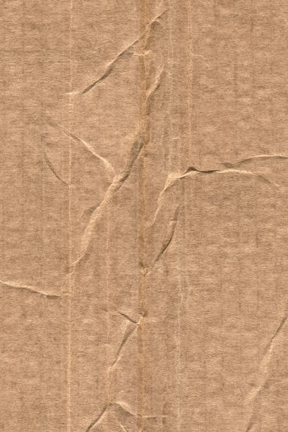 istock Recycle Brown Corrugated Cardboard Rough Crumpled Grunge Texture Sample 1064957156