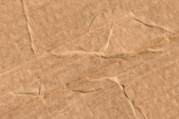 istock Recycle Brown Corrugated Cardboard Rough Crumpled Grunge Texture Sample 1064957182