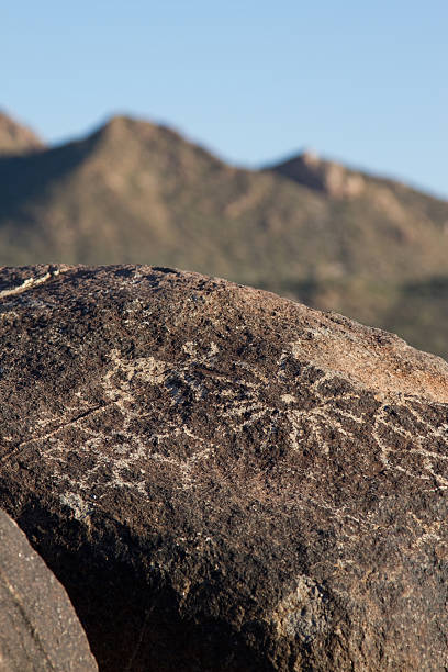 petroglyph - foto stock