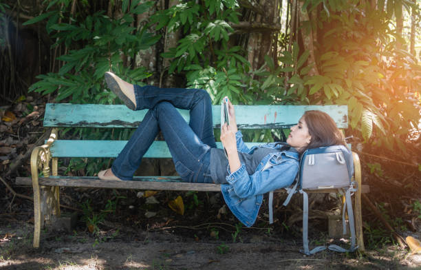 istock Asian woman traveler 1064975020