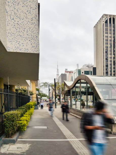 istock Subway station at Paulista Avenue 1064976698