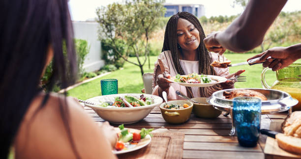 istock Serving up a great afternoon with family 1064987496