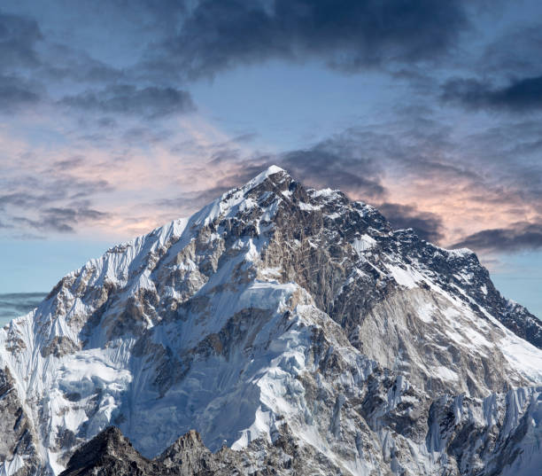 istock Nuptse peak view from Everest Base Camp, Nepal Himalayas 1064988174