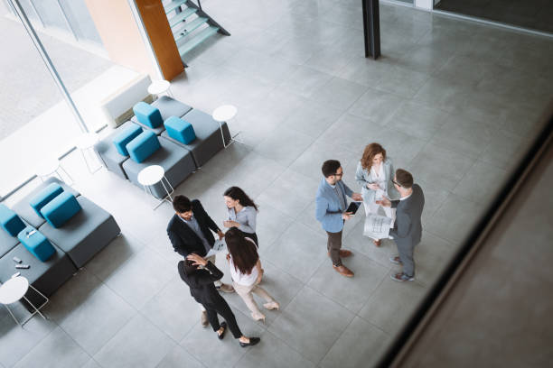 istock Professional business people working together on project 1064990748