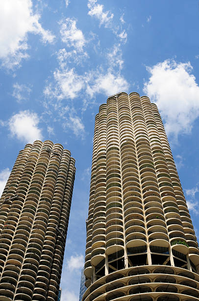 istock Marina City buildings, Chicago, from below. 106500120