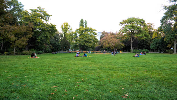 istock lawn in the city park 1065002398