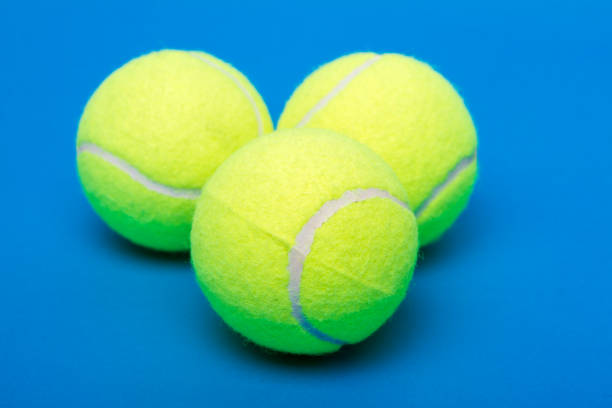 istock Isolated tennis balls 1065004560