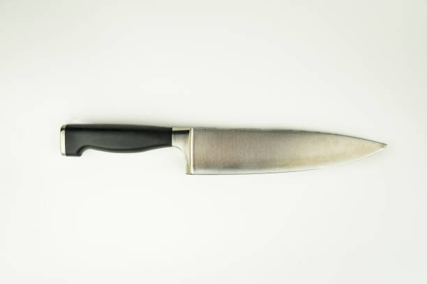 istock steel kitchen knives, isolated on white background 1065005890