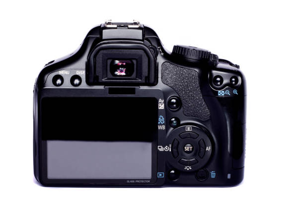 istock modern photographic DSLR camera 1065011248