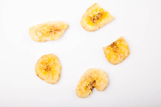 istock dried banana white background nobody 1065015712