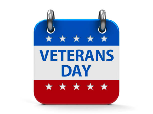 istock Veterans day icon calendar 1065024544