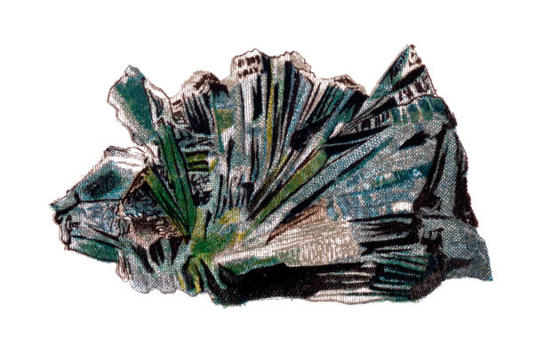 ภาพประกอบสต็อกที่เกี่ยวกับ “actinolite เป็นแร่ซิลิเกตอัฒจันทร์ - asbestos mineral”