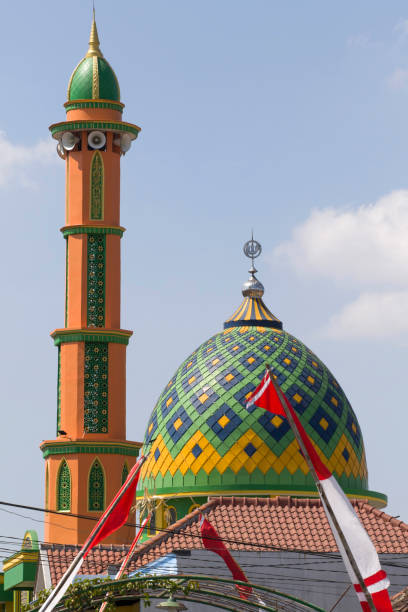 istock Tower of a mosque in Indonesia 1065029312