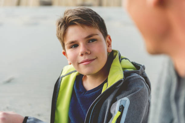 istock Smiling teenage boy 1065049378