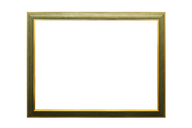 istock Wooden painted picture frame 1065049684