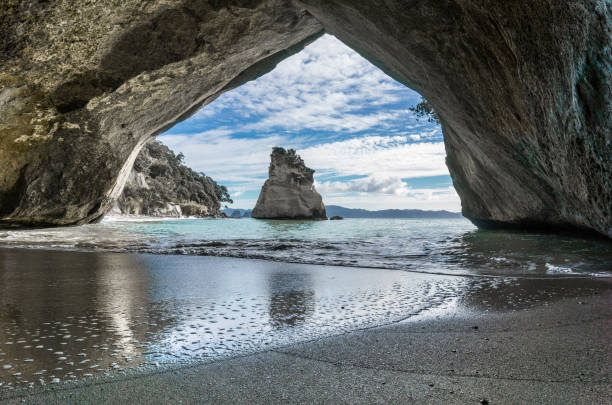 istock Cathedral Cove, New Zealand 1065051446