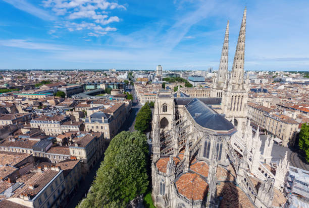 istock Saint Andre Cathedral on Place Pey-Berland in Bordeaux . 1065074364