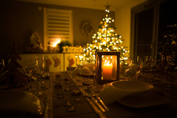 istock dinner room ready for christmas eve 1065076234