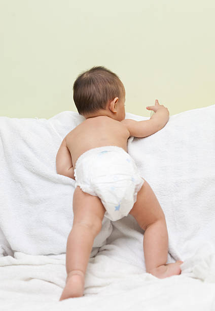 istock cute baby in nappy 106508178