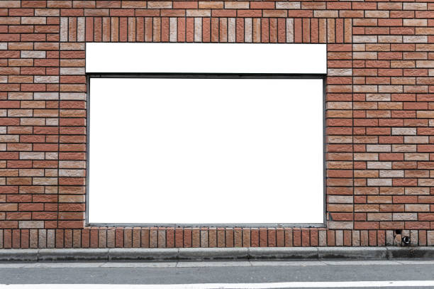 istock Shop Boutique Store Front with Big Window and Place for Name 1065086830