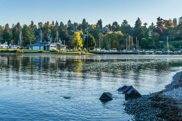 istock Lake Shoreline And Mountain 6 1065101246