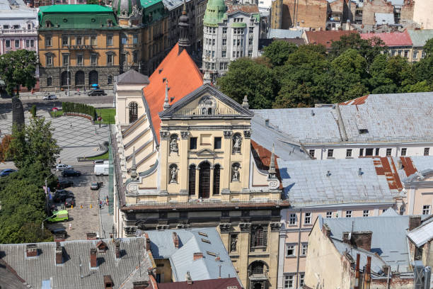 istock Jesuit Church in Lviv, Ukraine 1065103498