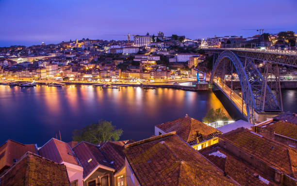 istock Porto at night Portugal 1065114888